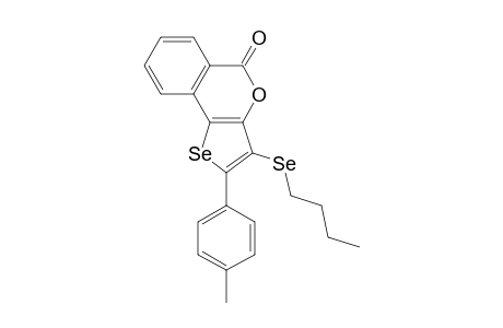 3-(n-Butylselanyl)-2-(4-tolyl)-5H-selenopheno[3,2-c]isochromen-5-one