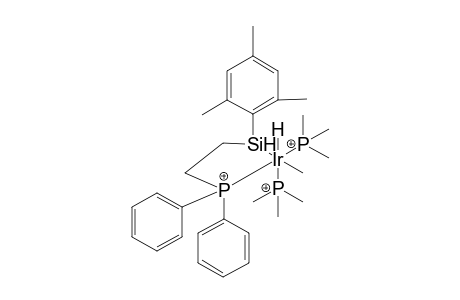 Iridium(methyl)-{[.eta(2).-Mesitylsilanyl-(1,2-ethenylidene)diphenylphosphane]-bis(trimethylphosphane)}