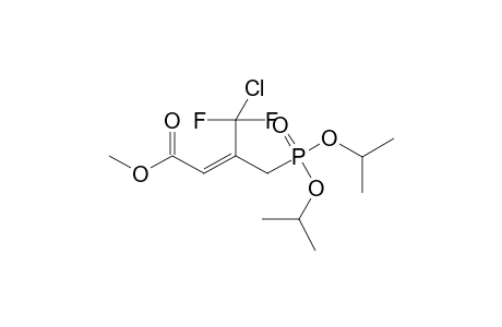 Methyl 4-(Dii-propoxyphosphinoyl)-3-(chlorodifluoromethyl)but-2-enoate