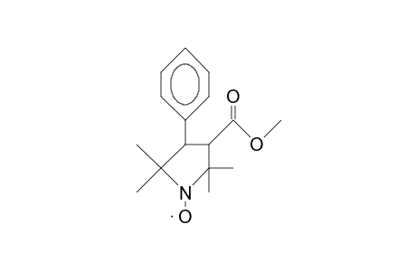 cis-3-Methoxycarbonyl-2,2,5,5-tetramethyl-4-phen yl-pyrrolidin-1-oxyl