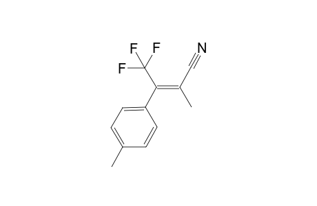 4,4,4-trifluoro-3-(4-methylphenyl)-2-methyl-but-2-enenitrile