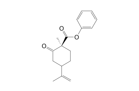 PHENYL-1-METHYL-4-(1-METHYLVINYL)-2-OXOCYCLOHEXANECARBOXYLATE