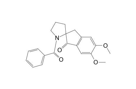 Spiro[2H-indene-2,2'-pyrrolidin]-1(3H)-one, 1'-benzoyl-5,6-dimethoxy-