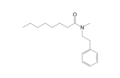 Capryloylamide, N-(2-phenylethyl)-N-methyl-