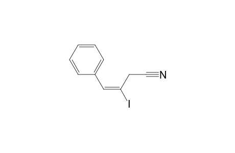 (E)-3-Iodo-4-phenyl-3-butenitrile