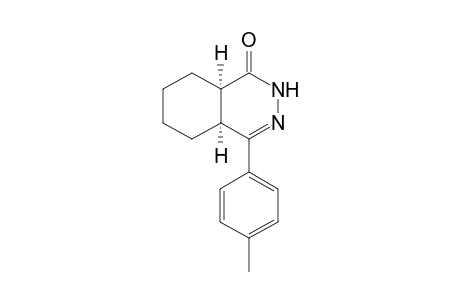 (4aS,8aR)-4-p-Tolyl-4a,5,6,7,8,8a-hexahydro-2H-phthalazin-1-one