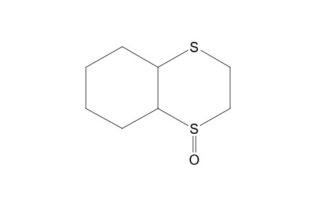 trans-HEXAHYDRO-1,4-BENZODITHIAN, 1beta-OXIDE