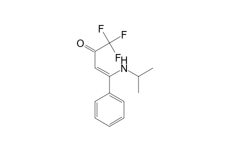 (Z)-1,1,1-Trifluoro-4-isopropylamino-4-phenylbut-3-en-2-one