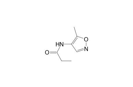 N-(5-methyl-1,2-oxazol-4-yl)propanamide