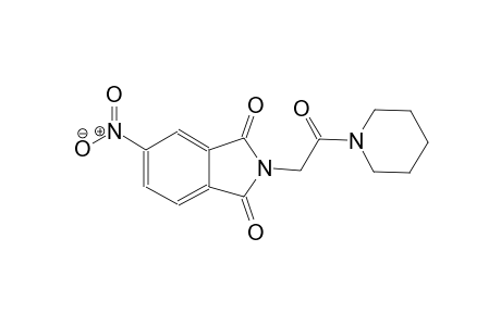 5-nitro-2-[2-oxo-2-(1-piperidinyl)ethyl]-1H-isoindole-1,3(2H)-dione
