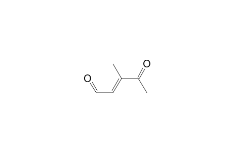 (E)-3-methyl-4-oxidanylidene-pent-2-enal