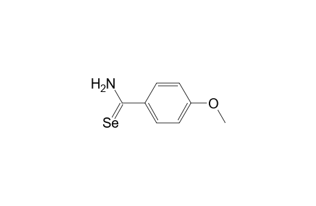 Benzenecarboselenoamide, 4-methoxy-