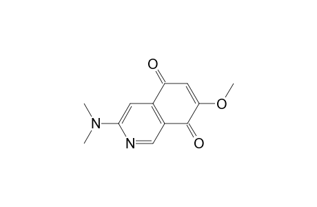 3-(dimethylamino)-7-methoxy-isoquinoline-5,8-dione