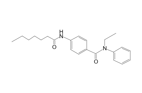 Benzamide, 4-heptanoylamino-N-ethyl-N-phenyl-