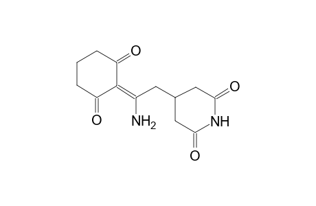 4-[2-Amino-2-(2,6-dioxocyclohexylidene)ethyl]-2,6-piperidinedione
