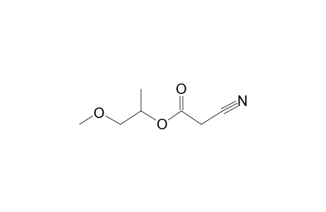 2-Methoxy-1-methylethyl cyanoacetate