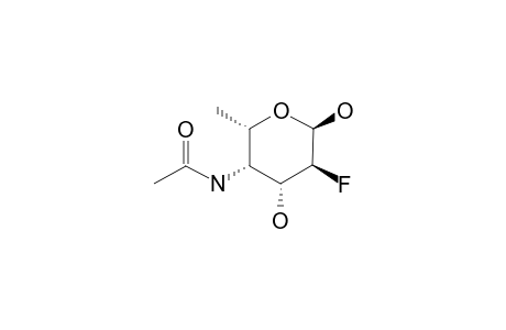 4-ACETAMIDO-2,4,6-TRIDEOXY-2-FLUORO-L-GALACTOPYRANOSIDE;ALPHA-ANOMER