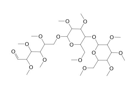 D-Glucose, O-2,3,4,6-tetra-O-methyl-.alpha.-D-glucopyranosyl-(1.fwdarw.4)-O-2,3,6-tri-O-methyl-.alpha.-D-glucopyranosyl-(1.fwdarw.6)-2,3,4,5-tetra-O-methyl-