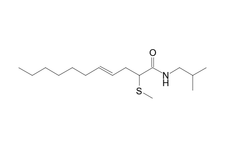 2-(Methylthio)-4-undecenoic isobutyl amide