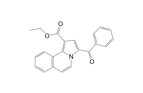 3-benzoylpyrrolo[2,1-a]isoquinoline-1-carboxylic acid, ethyl ester