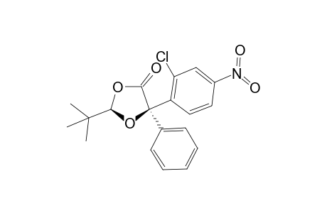 (2R,5R)-2-tert-butyl-5-(2-chloro-4-nitrophenyl)-5-phenyl-1,3-dioxolan-4-one