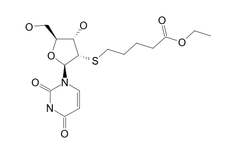 2'-DEOXY-2'-S-(4-ETHOXYCARBONYLBUTYL)-URIDINE