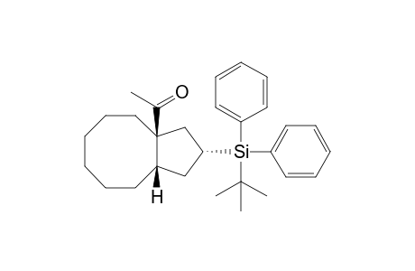 (1S,8S,10R)-1-Acetyl-10-tert-butyldiphenylsilylbicyclo[6.3.0]undecane