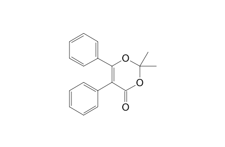 2,2-Dimethyl-5,6-diphenyl-1,3-dioxin-4-one