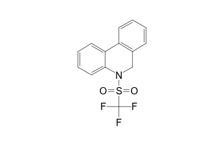 N-(TRIFLUOROMETHANESULFONYL)-5,6-DIHYDROPHENANTHRIDINE
