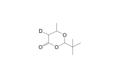 2-tert-Butyl-5-deutero-6-methyl-1,3-dioxan-4-one