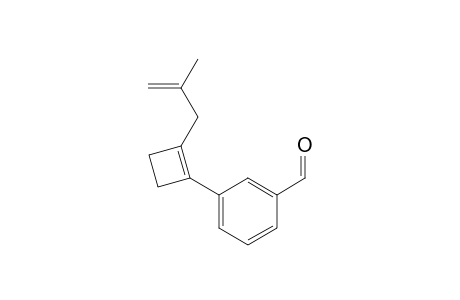 3-(2-(2-Methylallyl)cyclobut-1-en-1-yl)benzaldehyde