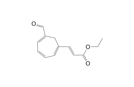 (E)-3-(6-formyl-1-cyclohepta-1,3,5-trienyl)-2-propenoic acid ethyl ester