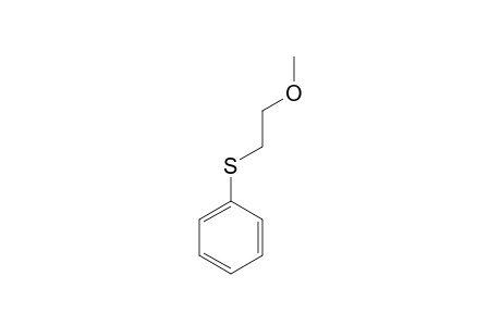 2-Methoxyethyl phenyl sulfide