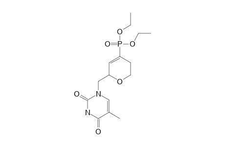 DIETHYL-6-[[5-METHYL-2,4-DIOXO-3,4-DIHYDRO-1(2H)-PYRIMIDINYL]-METHYL]-3,6-DIHYDRO-2H-PYRAN-4-YLPHOSPHONATE