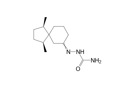 2-((1R,4S)-1,4-dimethylspiro[4.5]decan-7-ylidene)hydrazinecarboxamide