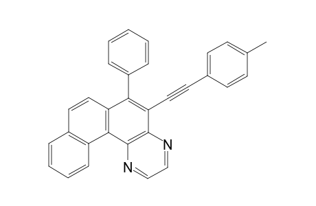 6-Phenyl-5-(p-tolylethynyl)naphtho[1,2-f]quinoxaline