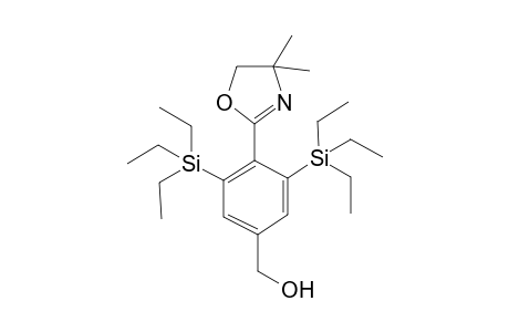 (4-(4,4-dimethyl-4,5-dihydrooxazol-2-yl)-3,5-bis(triethylsilyl)phenyl)methanol