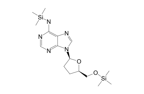 ((2S,5R)-5-(6-Amino-9H-purin-9-yl)tetrahydrofuran-2-yl)methanol, 2tms