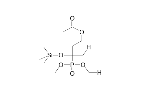 O,O-DIMETHYL(3-ACETOXY-1-TRIMETHYLSILYLOXY-1-METHYLPROPYL)PHOSPHONATE