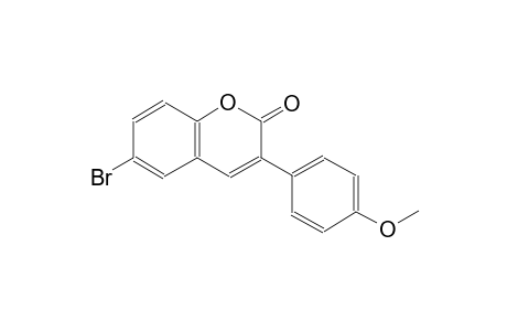 2H-1-benzopyran-2-one, 6-bromo-3-(4-methoxyphenyl)-