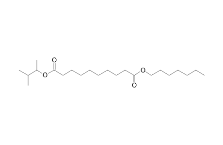 Sebacic acid, heptyl 3-methylbut-2-yl ester