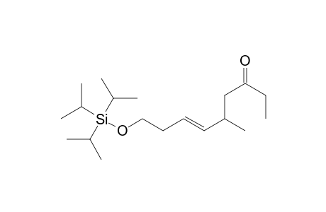 (E)-5-Methyl-7-oxo-3-nonen-1-ol triisopropylsilyl ether