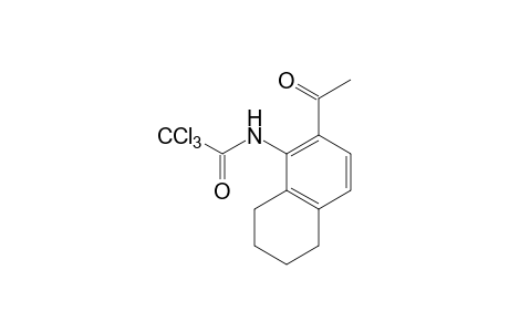 N-(2-acetyl-5,6,7,8-tetrahydro-1-naphthyl)-2,2,2-trichloroacetamide