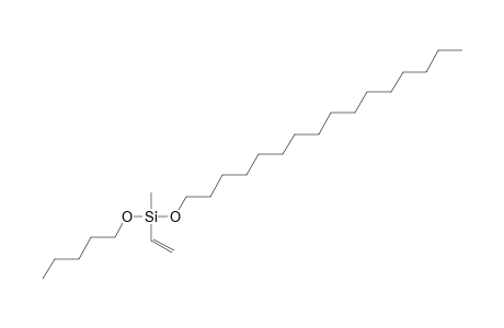 Silane, methylvinyl(pentyloxy)hexadecyloxy-