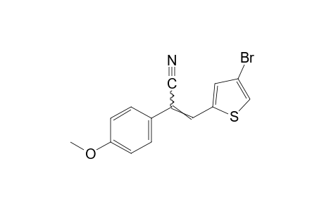 4-bromo-alpha-(p-methoxyphenyl)-2-thiopheneacrylonitrile