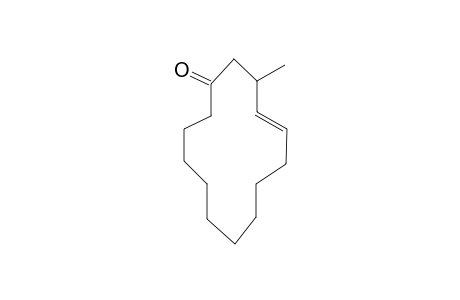 (E)-3-METYHLCYCLOTETRADEC-4-ENONE