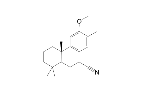 (S)-2-Methoxy-5-cyano-3,7,7,10a-tetramethyl-(octahydro)-phenanthrene