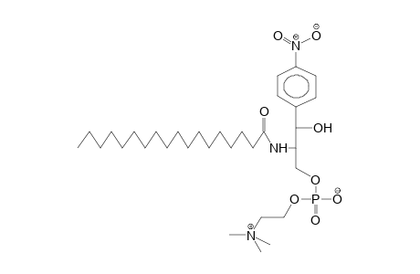 D-THREO-3-(4-NITROPHENYL)-2-STEAROYLAMINO-1-CHOLINPHOSPHOXYPROPAN-3-OL