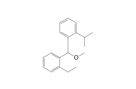 1-Ethyl-2-[(2'-isopropylphenyl)(methoxy)methyl]benzene