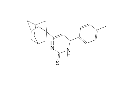 6-(1-adamantyl)-4-(4-methylphenyl)-3,4-dihydro-2(1H)-pyrimidinethione